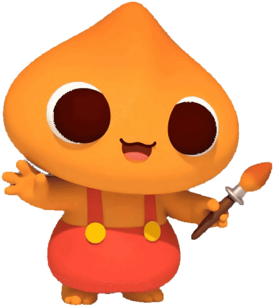 Blobby character