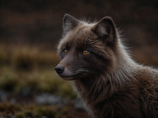Exploring the World of the Brown Arctic Fox