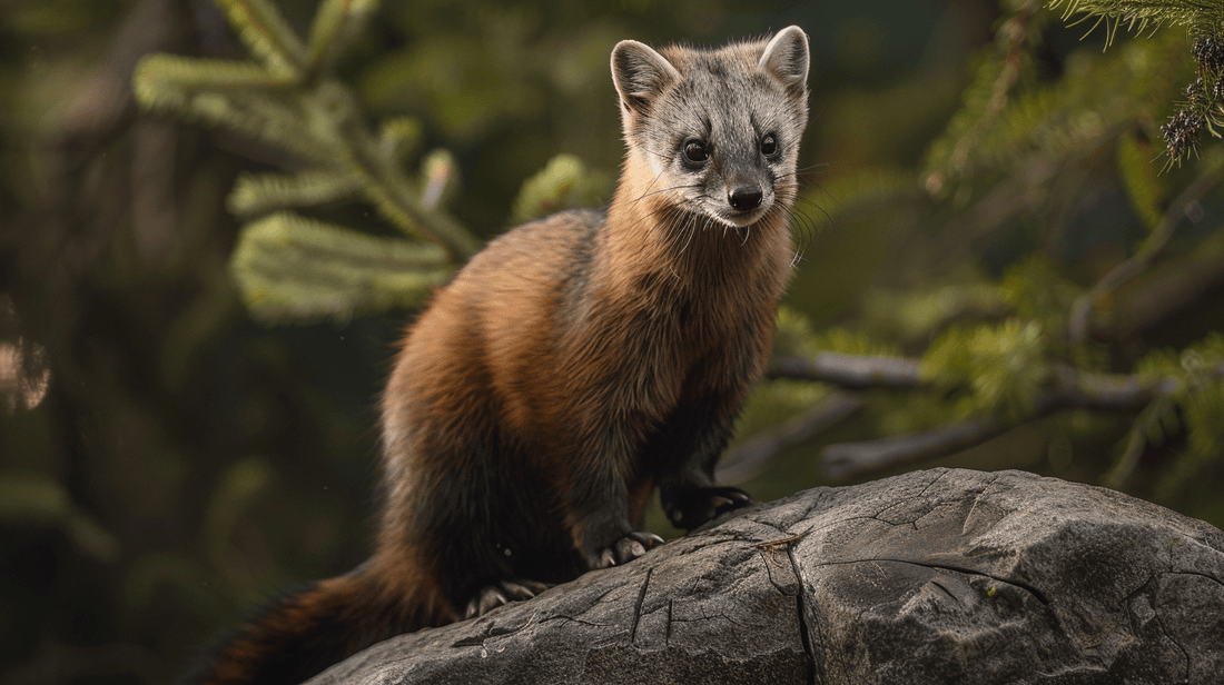Meet the American Pine Marten: The Forest's Furry Acrobat